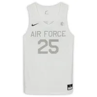 Lids Air Force Falcons Fanatics Authentic Nike Team-Issued #25 Royal, Gray  & White Jersey from the Basketball Program - Size L