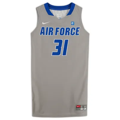 Lids Air Force Falcons Fanatics Authentic Team-Issued #1 White, Blue, and  Gray Jersey from the Basketball Program - Size L