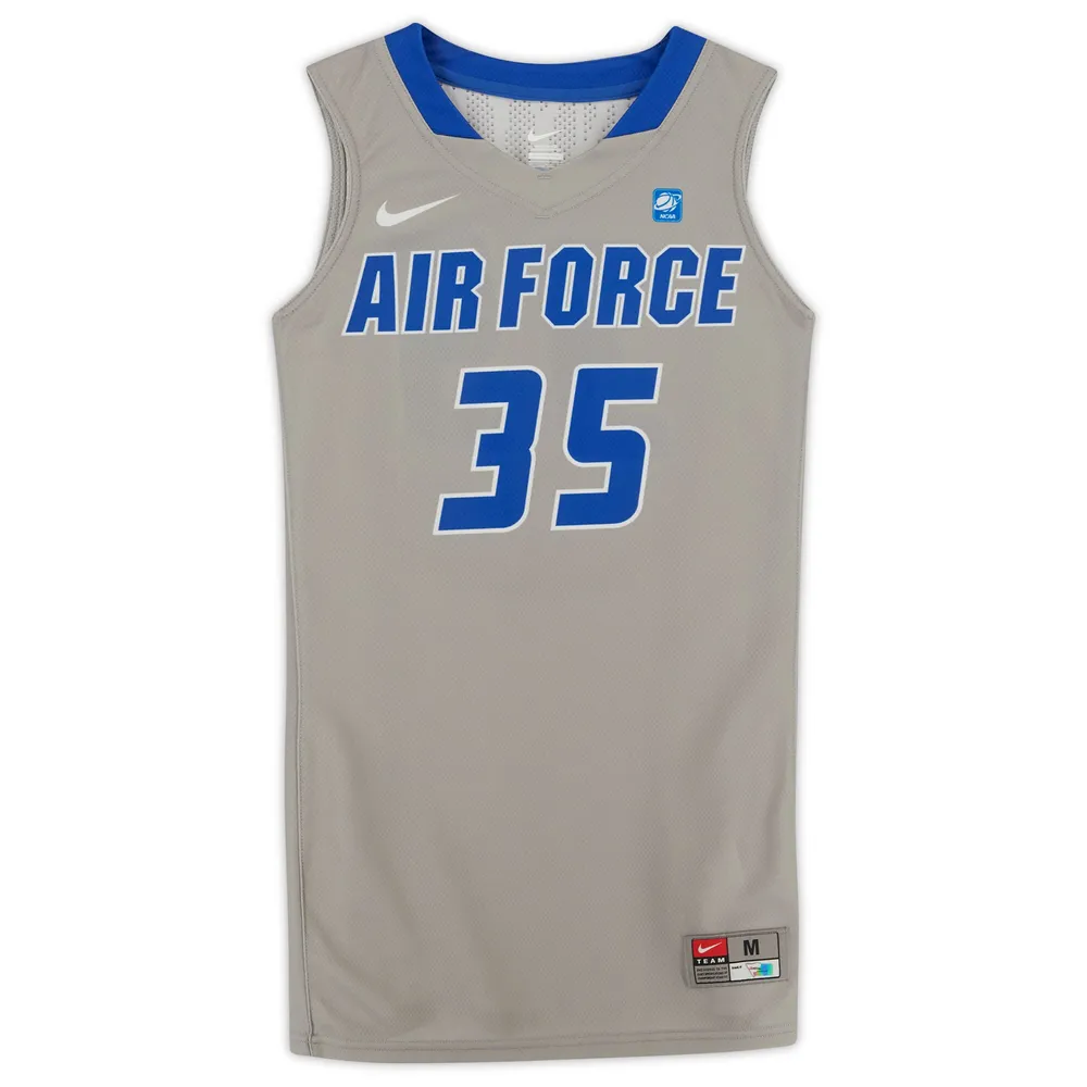 Kapel Brood Vol Lids Air Force Falcons Fanatics Authentic Nike Team-Issued #35 Gray Women's  Jersey from the Basketball Program - Size M | The Shops at Willow Bend