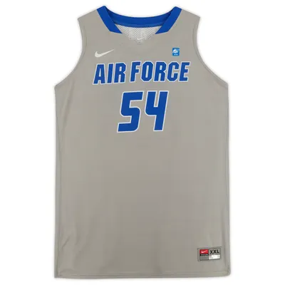 Lids Air Force Falcons Fanatics Authentic Nike Team-Issued #54 Gray  Alternate Jersey from the Basketball Program - Size XL