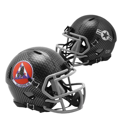 Air Force Falcons Riddell Sixty-Third Fighter Squadron Speed Mini Helmet