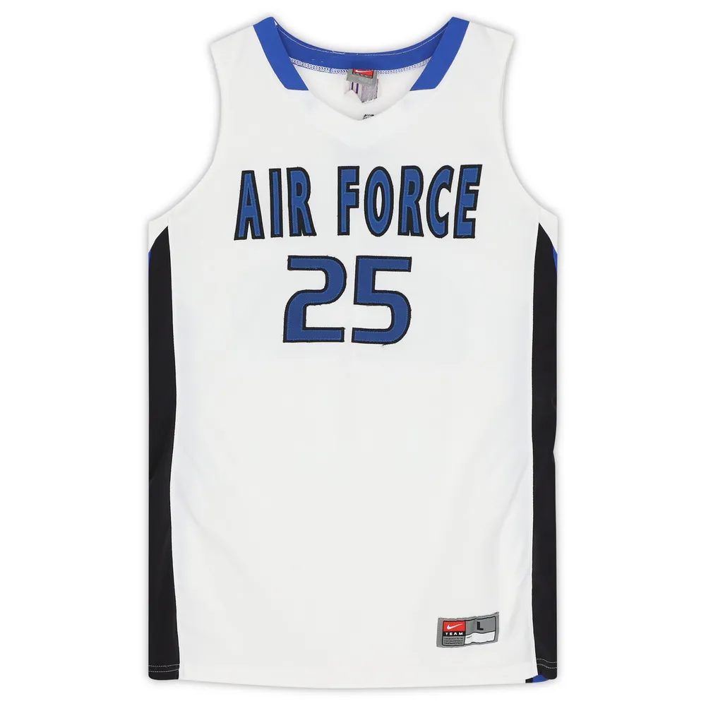 Lids Air Force Falcons Fanatics Authentic Team-Issued #31 White, Blue, and  Gray Jersey from the Basketball Program - Size L+2