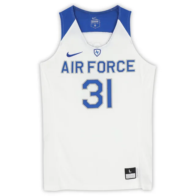 Lids Air Force Falcons Fanatics Authentic Team-Issued #30 Gray/Blue Jersey  from the Women's Basketball Program - Size L