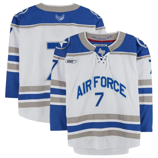 Air Force Falcons Nike Team-Issued #13 White & Royal Jersey from the  Basketball Program - Size L