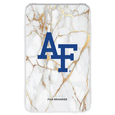 Air Force Falcons White Marble Design 10,000 mAh Portable Power Pack