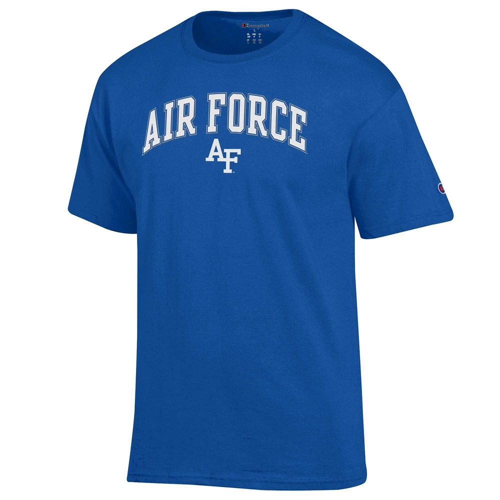 Men's Champion  Royal Air Force Falcons Arch Over Logo T-Shirt