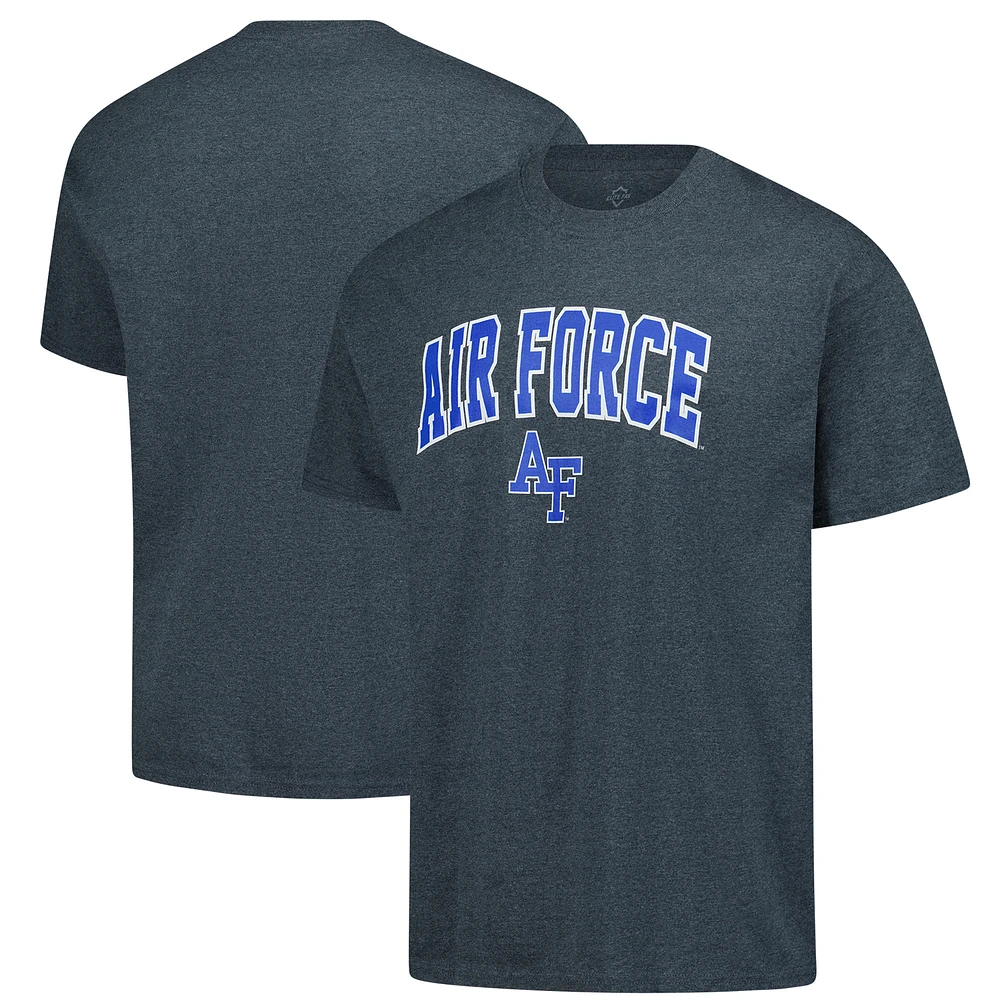 Men's Heather Charcoal Air Force Falcons Premium T-Shirt
