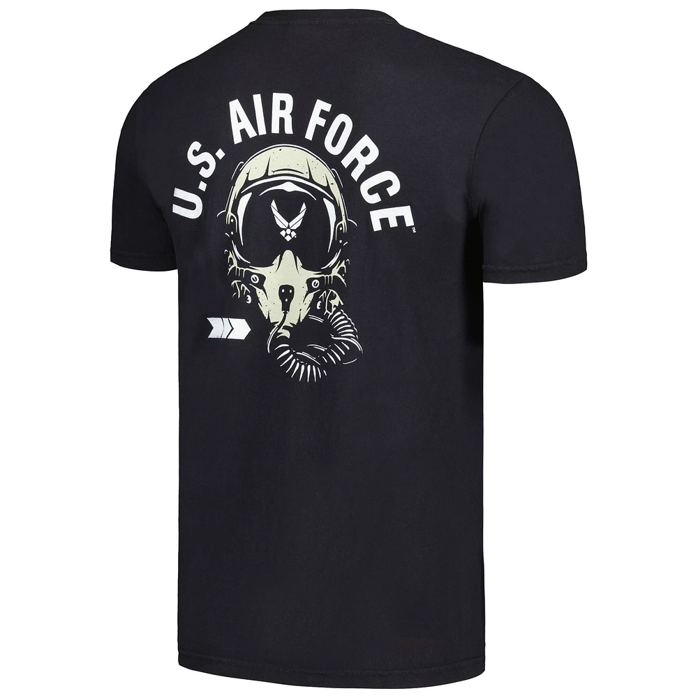 Men's Black Air Force Falcons Comfort Color T-Shirt