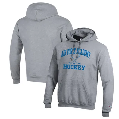 Air Force Falcons Champion Hockey Icon Powerblend Pullover Hoodie