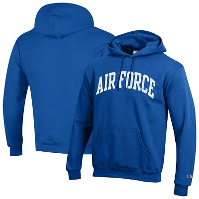 Men's Champion  Royal Air Force Falcons Basic Arch Fleece Pullover Hoodie