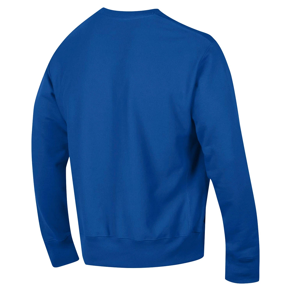 Men's Champion Royal Air Force Falcons Vault Late Night Reverse Weave Pullover Sweatshirt