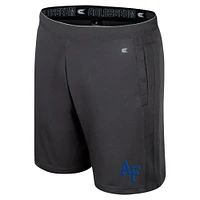 Men's Colosseum Charcoal Air Force Falcons Forget Shorts