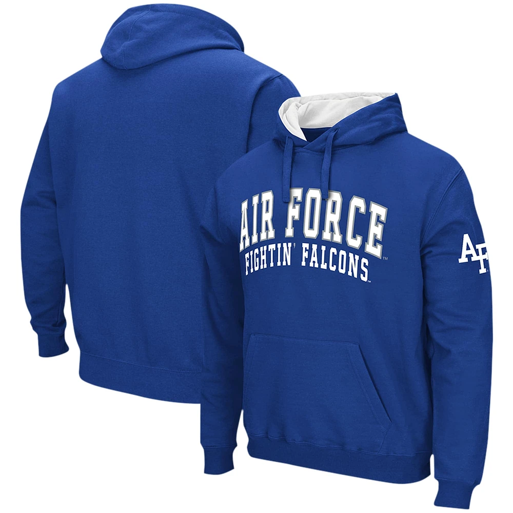 Sweat à capuche Colosseum Royal Air Force Falcons Double Arch pour hommes