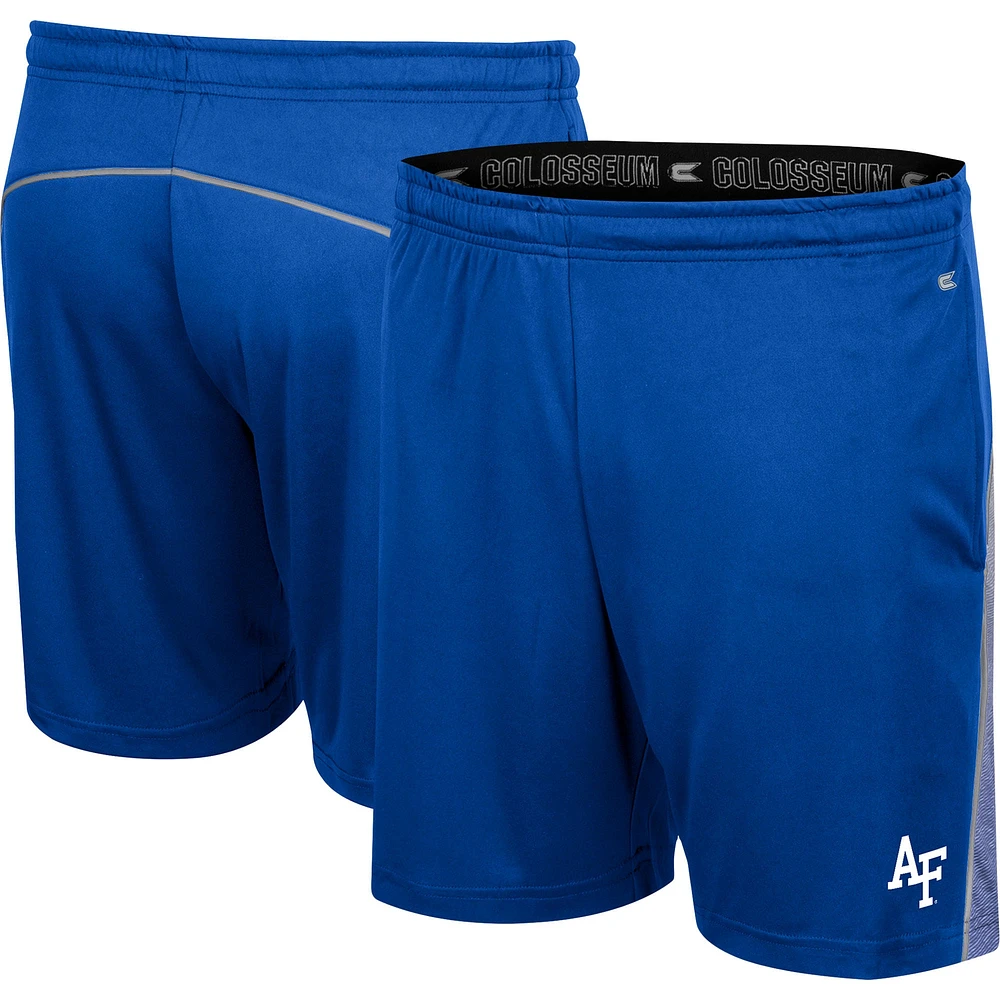 Men's Colosseum Royal Air Force Falcons Laws of Physics Shorts