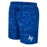 Men's Colosseum Royal Air Force Falcons Ozark Swim Shorts