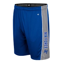 Men's Colosseum Royal Air Force Falcons Panel Shorts