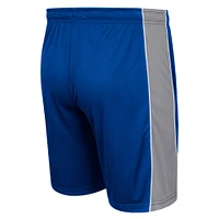 Men's Colosseum Royal Air Force Falcons Panel Shorts