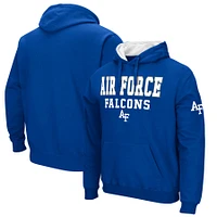 Men's Colosseum Royal Air Force Falcons Sunrise Pullover Hoodie