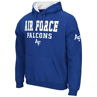 Men's Colosseum Royal Air Force Falcons Sunrise Pullover Hoodie