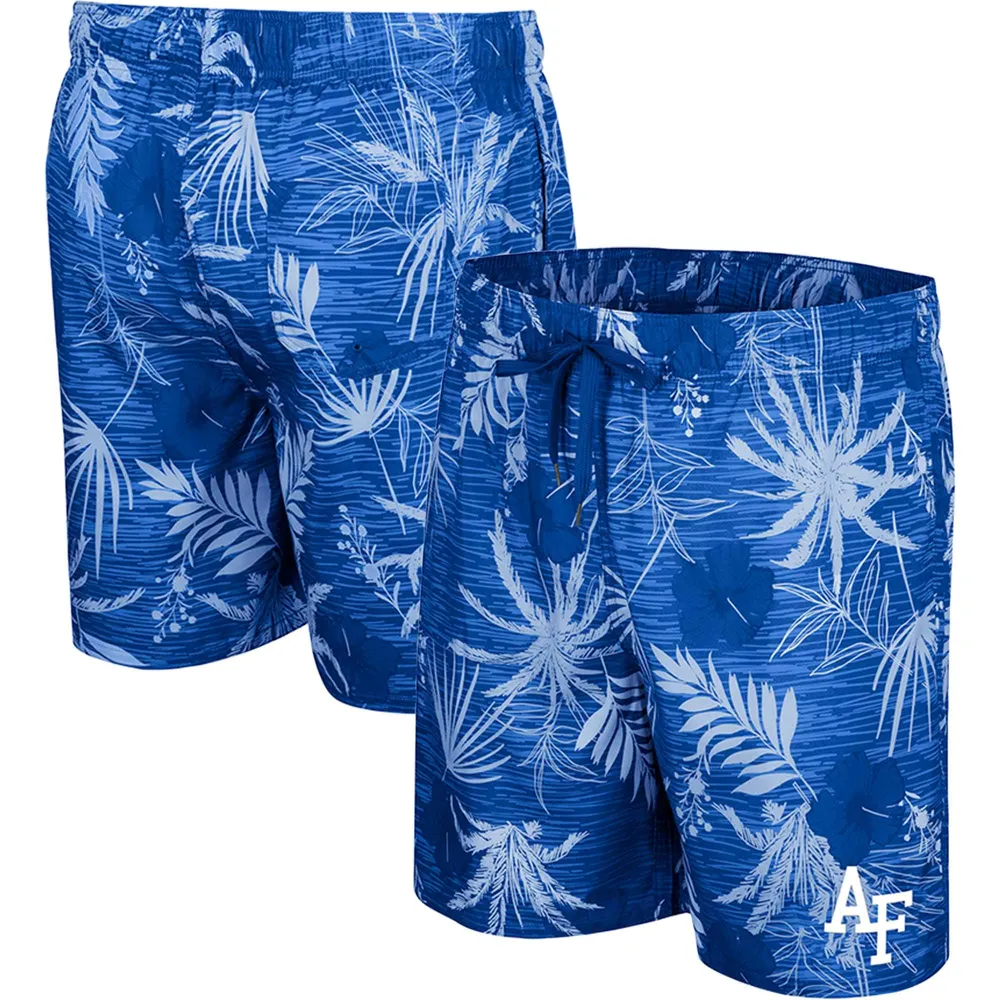 Men's Colosseum Royal Air Force Falcons What Else is New Swim Shorts