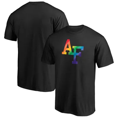 Air Force Falcons Fanatics Branded Team Pride Logo T-Shirt - Black