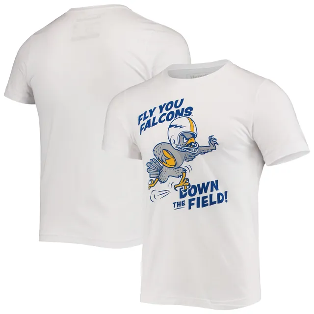 Men's Nike White Air Force Falcons Rivalry Replica Jersey T-Shirt