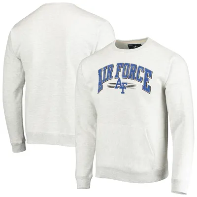 Air Force Falcons League Collegiate Wear Upperclassman Pocket Pullover Sweatshirt - Heathered Gray