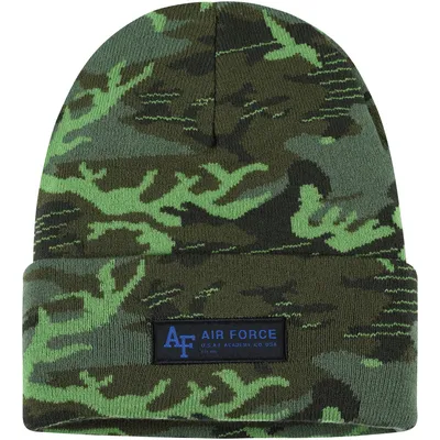 Air Force Falcons Nike Veterans Day Cuffed Knit Hat - Camo