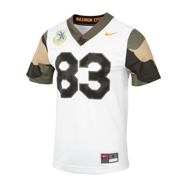 Maillot Nike #83 blanc Air Force Falcons Special Game Replica pour homme