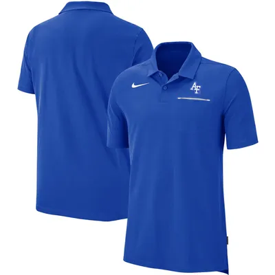 Men's Nike White Dallas Cowboys Sideline Victory Performance Polo