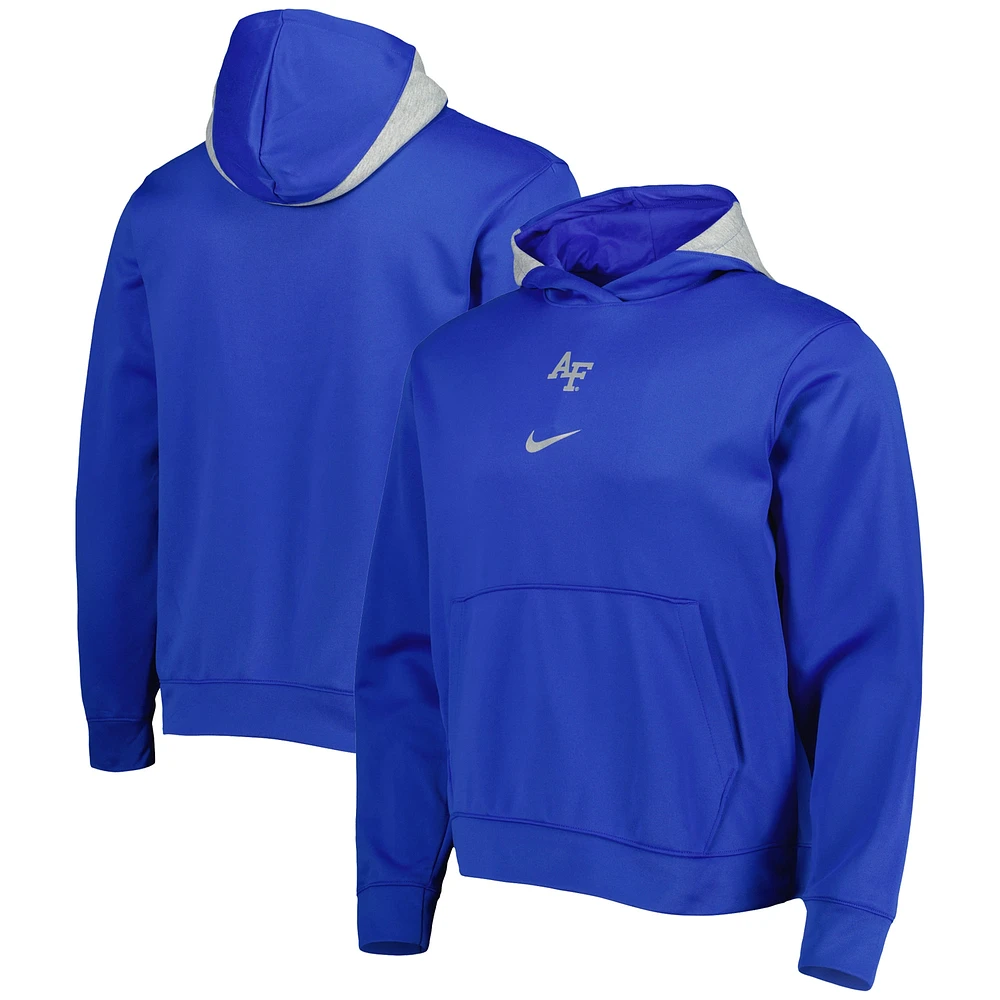 Sweat à capuche Performance Nike Royal Air Force Falcons Spotlight pour homme