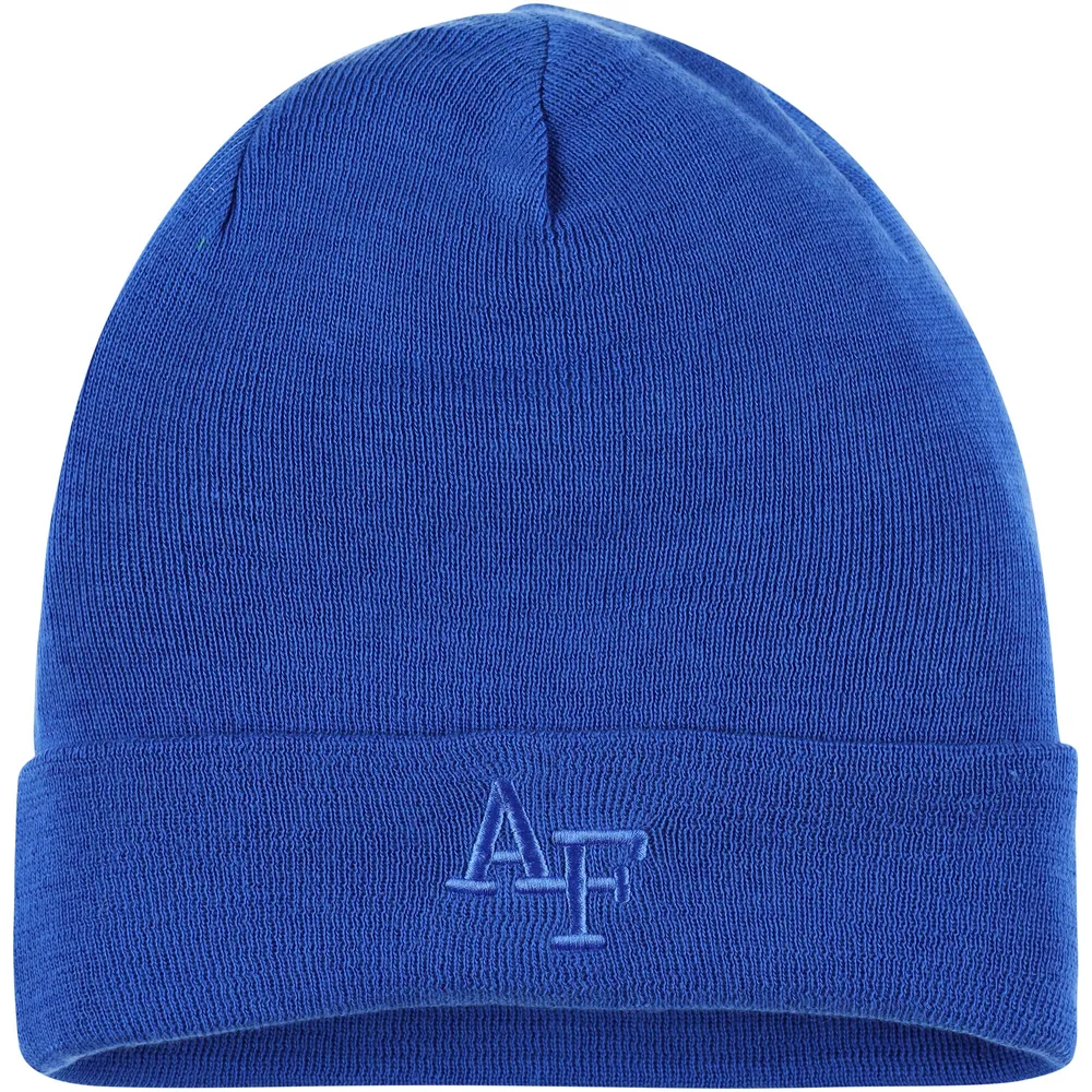 Men's Nike Royal Air Force Falcons Tonal Cuffed Knit Hat