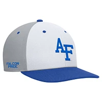 Men's Nike White/Gray Air Force Falcons Pro Performance Snapback Hat