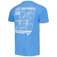 T-shirt de couleur confort Falcons la Royal Air Force pour homme