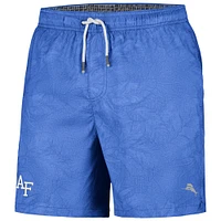 Men's Tommy Bahama Royal Air Force Falcons Naples Layered Leaves Swim Trunks