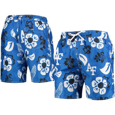 Men's Wes & Willy Royal Air Force Falcons Floral Volley Swim Trunks