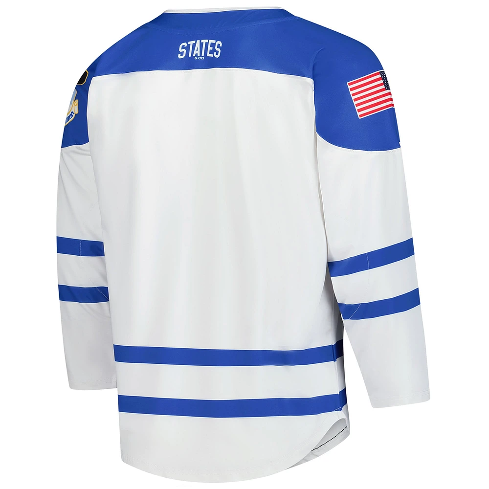 Maillot de hockey réplique blanc Air Force Falcons pour homme