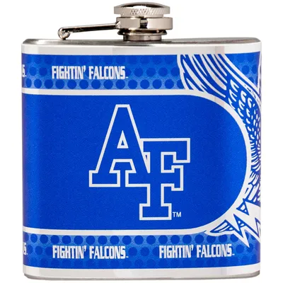 Air Force Falcons 6oz. Stainless Steel Hip Flask - Silver