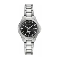 Air Force Falcons Bulova Women's Stainless Steel Classic Sport Watch - Black