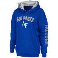 Women's Colosseum Royal Air Force Falcons Loud and Proud Pullover Hoodie