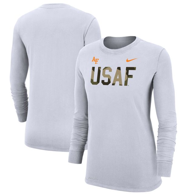 Nike Women's Nike White Air Force Falcons Rivalry Long Sleeve T-Shirt |  Bramalea City Centre