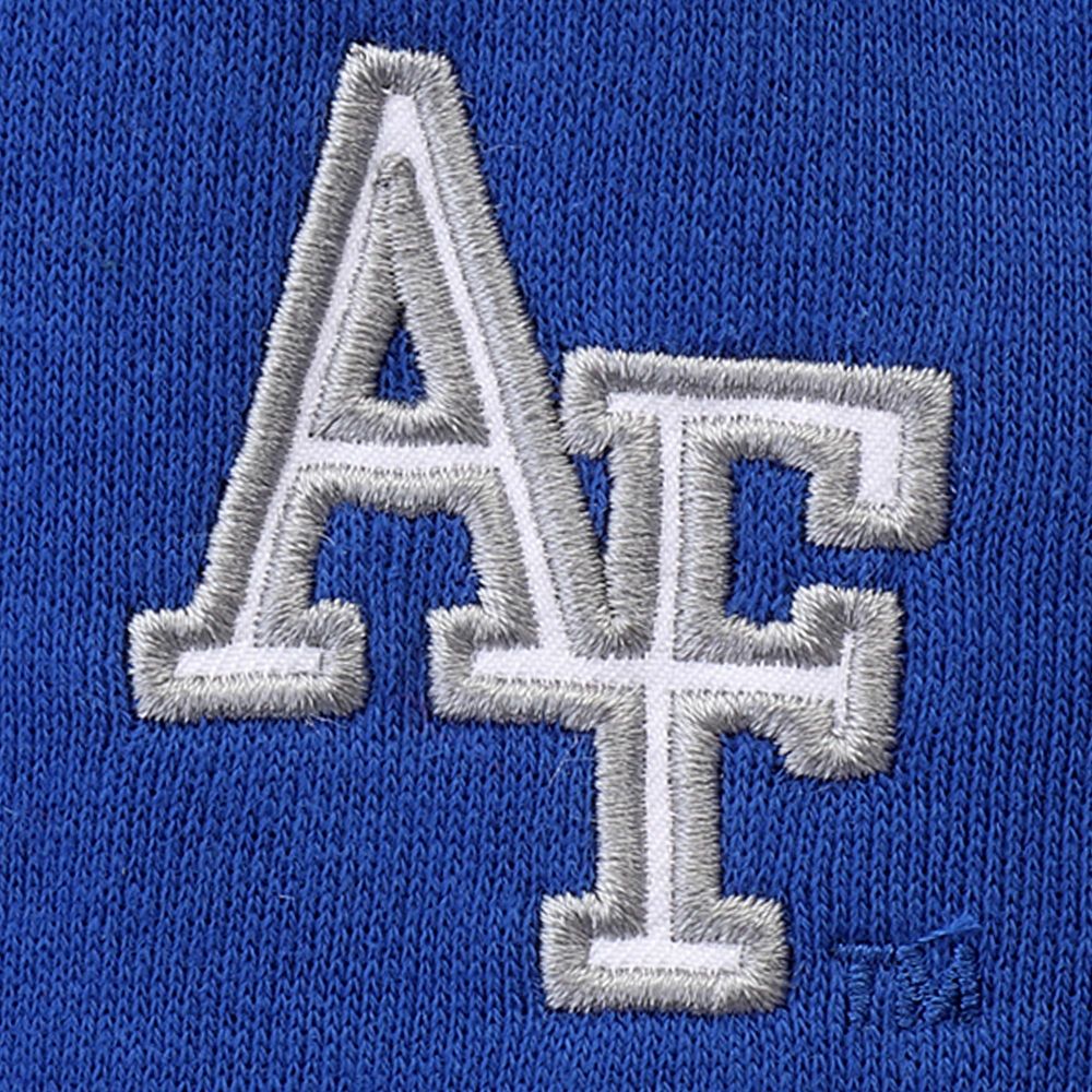 Women's Stadium Athletic Royal Air Force Falcons Arched Name Full-Zip Hoodie