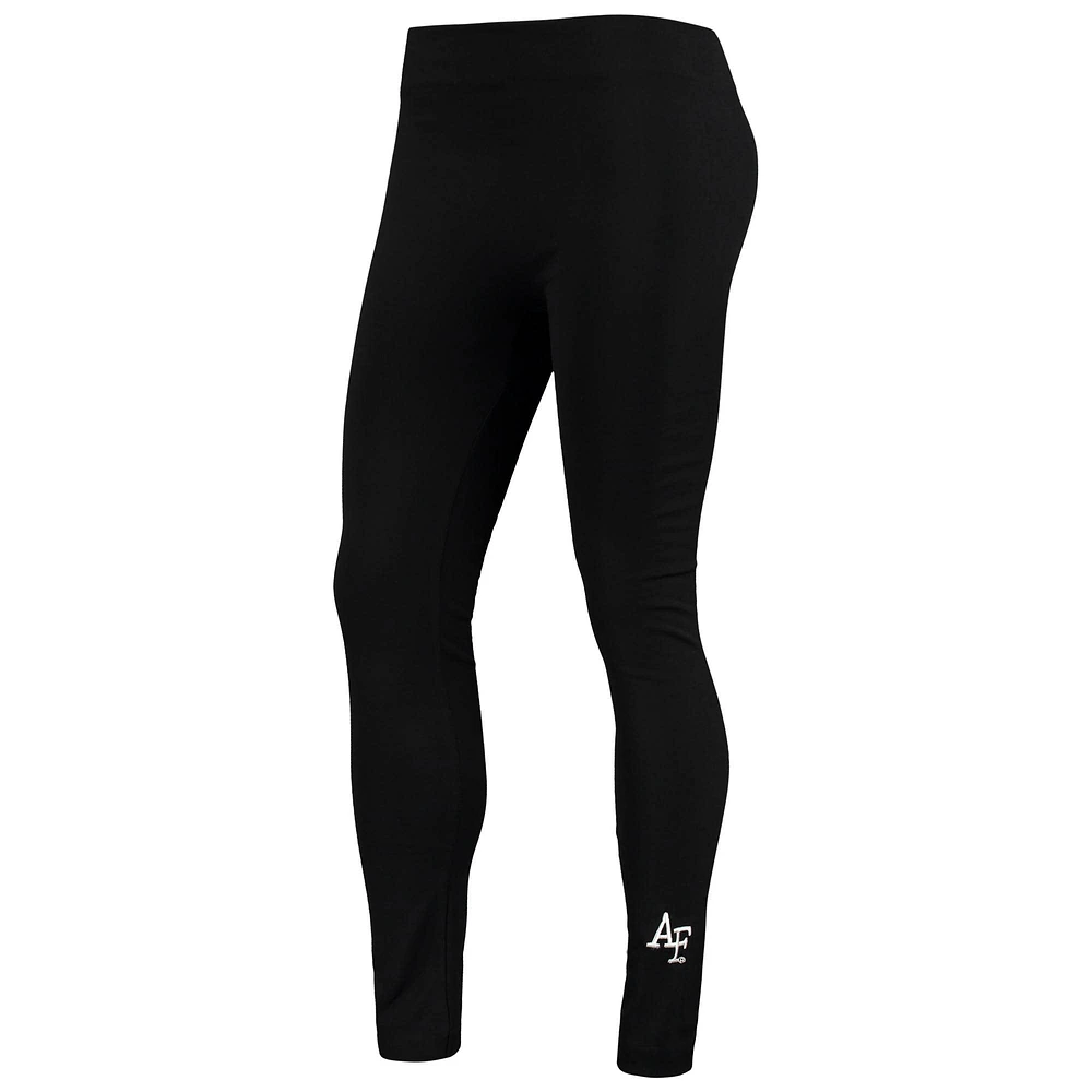 Women's ZooZatz Black Air Force Falcons Fleece Leggings