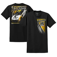 Men's E2 Apparel Black AJ Allmendinger Celsius Car T-Shirt