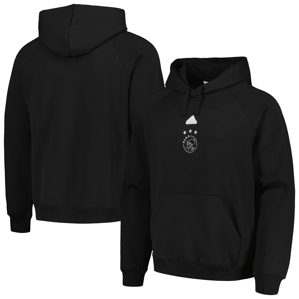 Sweat à capuche adidas Ajax Lifestyle noir pour homme