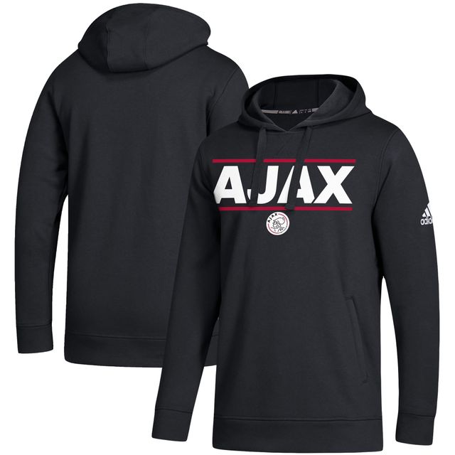 Sweat à capuche noir adidas Ajax Lockup pour homme