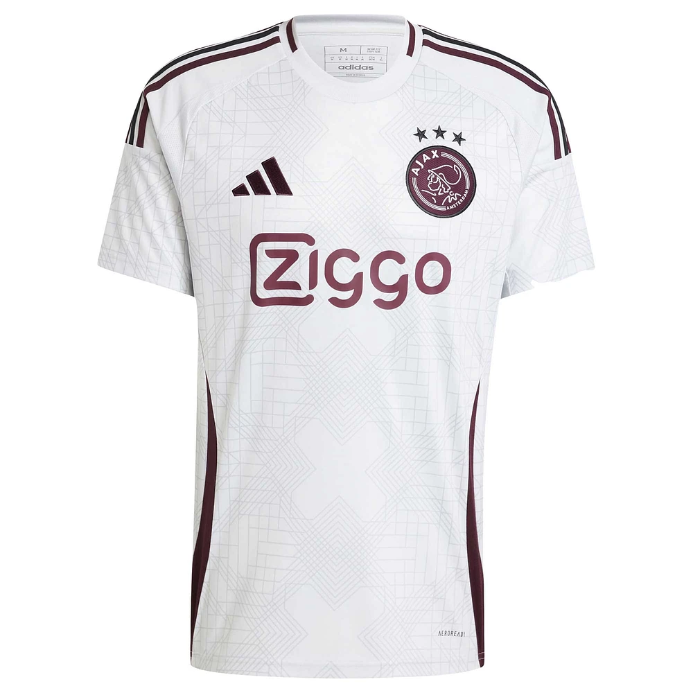 Maillot réplique adidas gris Ajax 2024/25 pour homme