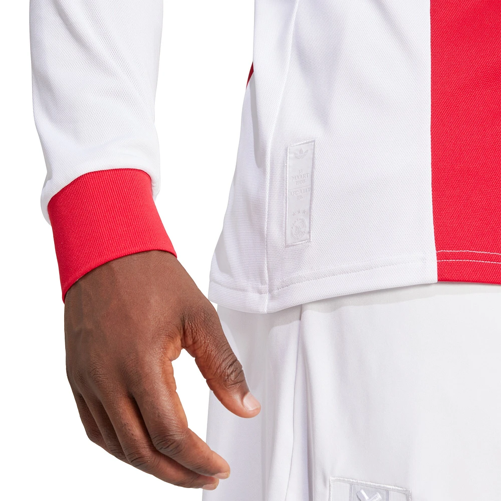 Maillot à manches longues adidas Originals blanc Ajax 125e anniversaire pour homme