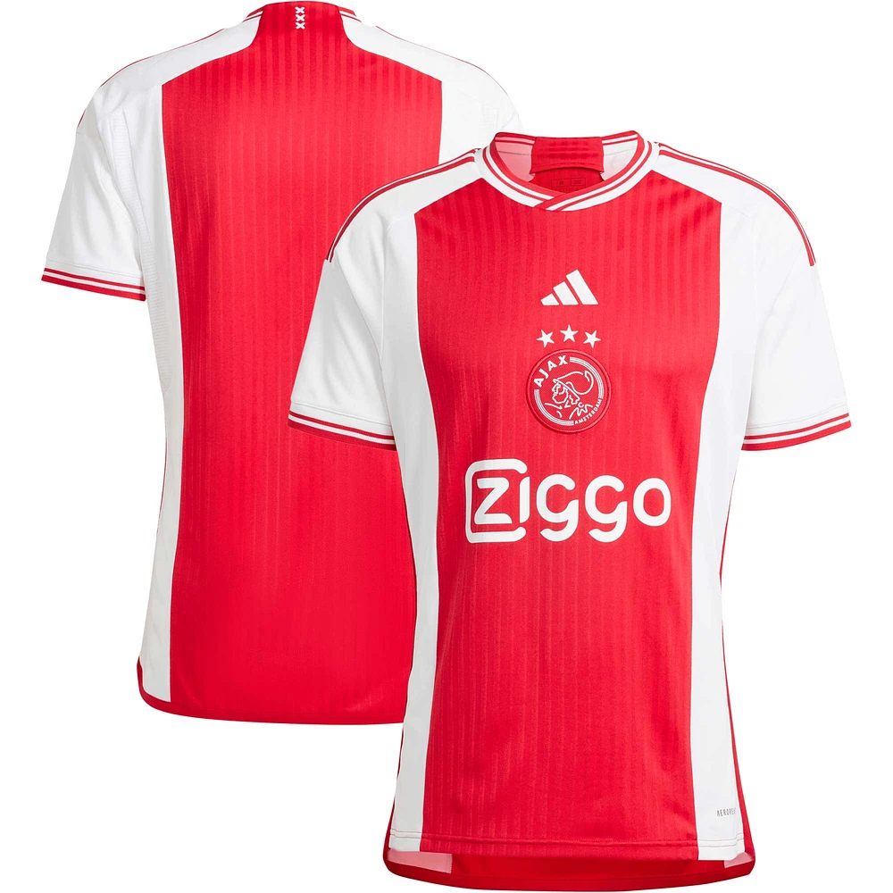 Maillot adidas rouge Ajax 2023/24 domicile réplique pour homme