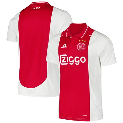 Maillot adidas blanc Ajax 2024/25 domicile réplique pour homme